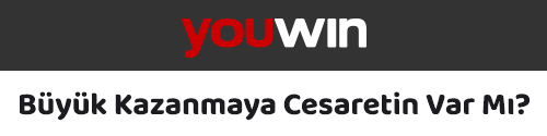 Cesaret vurgusu içeren kampanya başlığı ve Youwin logosu