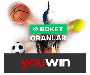 Youwin Giriş sonrası sunulan roket oran kampanyasının spor temalı tanıtımı